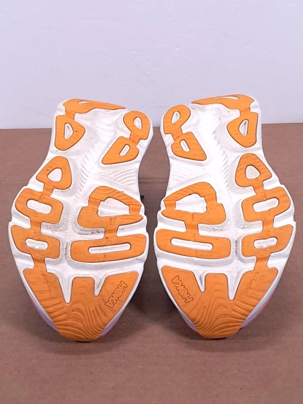 Hoka Gaviota 5 Shoes Women 9.5 B Anchor / Grapefruit Athletic Running Sneakers - Picture 12 of 16